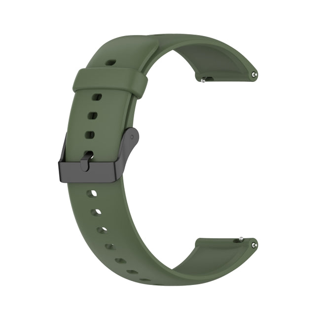 Solid Color Soft Silicone Watch Band, For Realme Watch 3