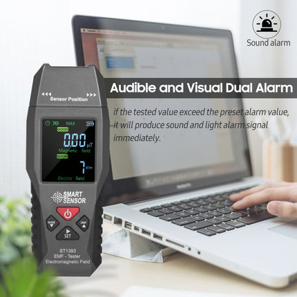 SmartSensor AS1392 Handheld Electromagnetic Radiation Detector