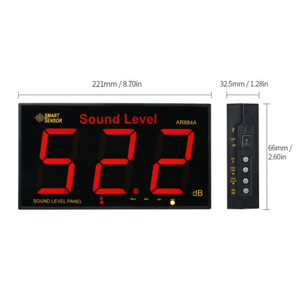 SmartSensor AR884A Smart Wall Mounted Sound Level Meter