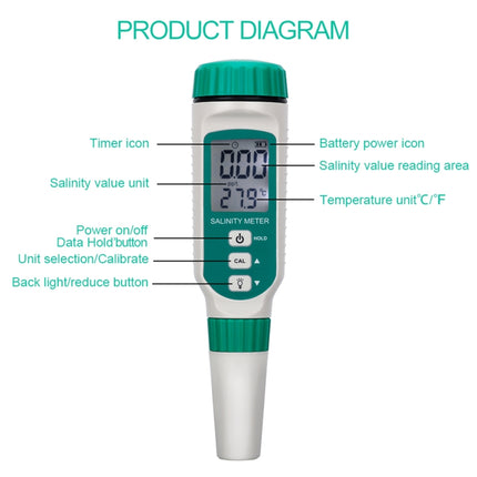SmartSensor AR8012 Portable Digital Salino Meter