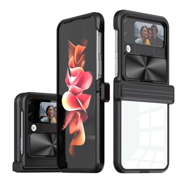 360 Full Body Sliding Camshield Phone Case, For Samsung Galaxy Z Fold4, For Samsung Galaxy Z Flip4