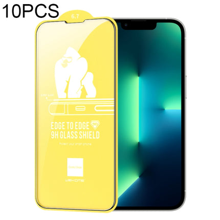 10 PCS WEKOME 9D Curved HD Tempered Glass Film, For iPhone 14 Pro Max (10 PCS), (10pcs)