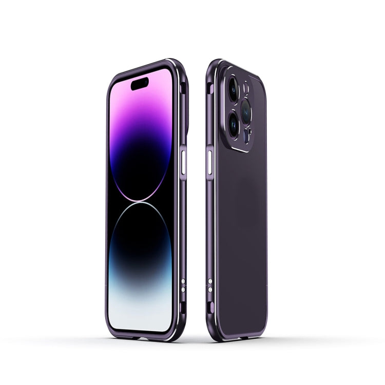 Aurora Series Lens Protector + Metal Frame Phone Case