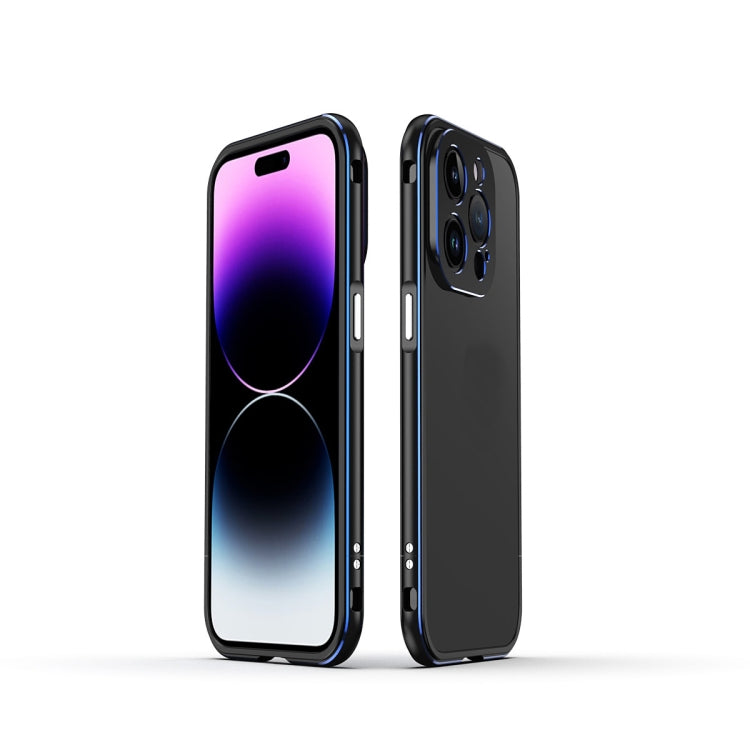 Aurora Series Lens Protector + Metal Frame Phone Case