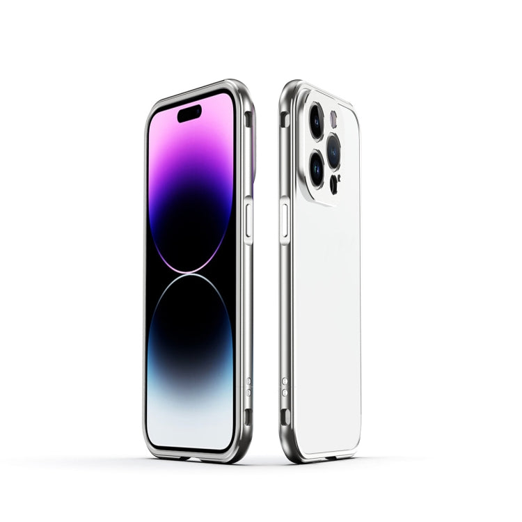 Aurora Series Lens Protector + Metal Frame Phone Case