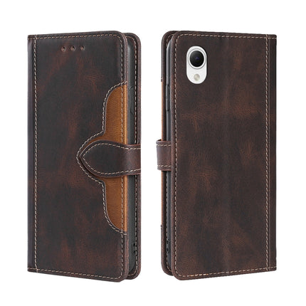 Skin Feel Magnetic Buckle Leather Phone Case, For Huawei Mate 50 Pro, For Samsung Galaxy A23e/A22e