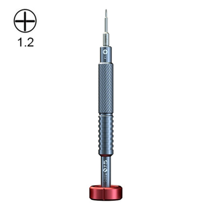 MECHANIC META Y Cross 2.5 Alloy Magnetic Screwdriver for Phone Repair, Torx T2, Tri-point 0.6, Pentalobe 0.8, Cross 1.2, Cross 1.5, Cross 2.5