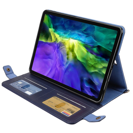 Envelope Horizontal Flip PU Leather Case with Card Slots & Pen Slots & Holder & Wallet & Photo Frame & Shoulder Strap, For iPad Pro 11 2021 / 2020