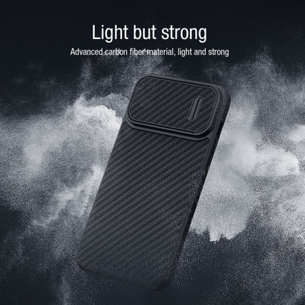 NILLKIN Synthetic Fiber Camshield Phone Case, For iPhone 14 Plus, For iPhone 14 Pro