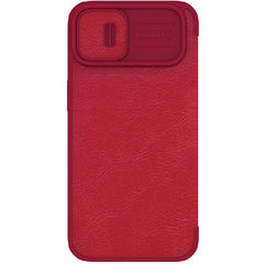 NILLKIN QIN Series Pro Crazy Horse Texture Leather Case, For iPhone 14, For iPhone 14 Plus, For iPhone 14 Pro, For iPhone 14 Pro Max