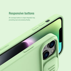 NILLKIN CamShield Liquid Silicone Phone Case, For iPhone 14 Pro, For iPhone 14 Plus, For iPhone 14, For iPhone 14 Pro Max