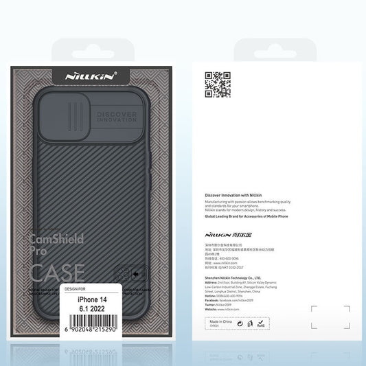 NILLKIN CamShield Pro Magnetic Magsafe Case, For iPhone 14, For iPhone 14 Pro, For iPhone 14 Pro Max