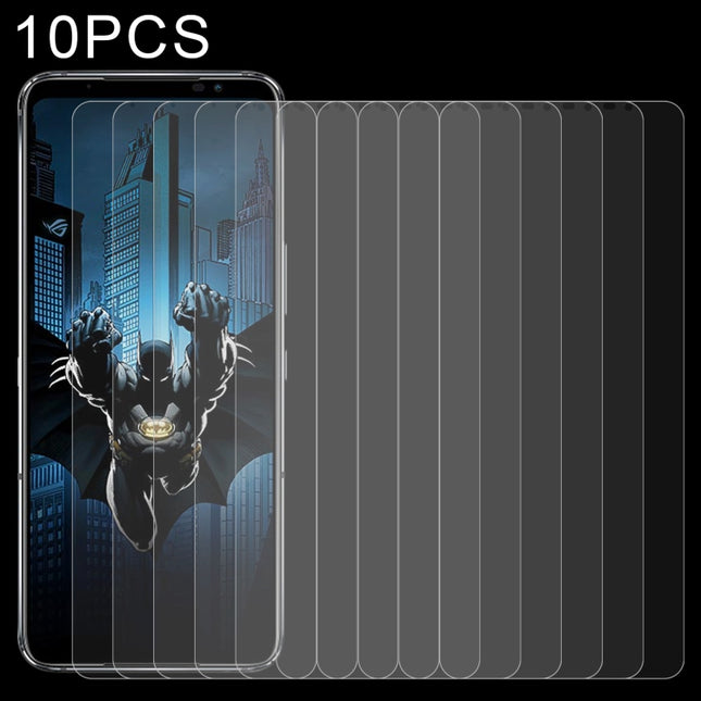 10 PCS 0.26mm 9H 2.5D Tempered Glass Film, For Blackview BV5200(10 PCS), For Motorola Moto E22i / E22 (10 PCS), For Ulefone Power Armor 16 Pro(10 PCS), For Asus ROG Phone 6 Batman Edition(10 PCS), For Vivo Y52t(10 PCS), For Tecno Pop 6 Pro (10 PCS)