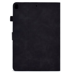 Embossed Smile Flip Tablet Leather Smart Case