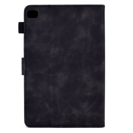 Embossed Smile Flip Tablet Leather Smart Case