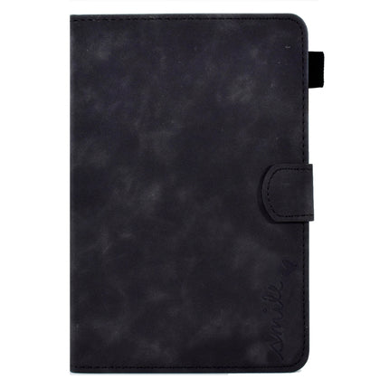 Embossed Smile Flip Tablet Leather Case, For Amazon Kindle Fire 7 2022, For Amazon Kindle Fire HD 8 2020, For Amazon Kindle Fire HD 10 2021, For Amazon Kindle Paperwhite 5