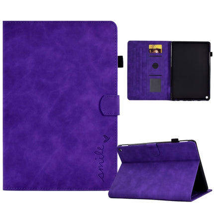 Embossed Smile Flip Tablet Leather Case, For Amazon Kindle Fire 7 2022, For Amazon Kindle Fire HD 8 2020, For Amazon Kindle Fire HD 10 2021, For Amazon Kindle Paperwhite 5