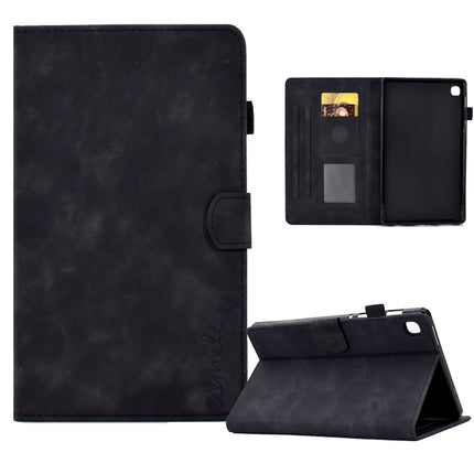 Embossed Smile Flip Tablet Leather Case, For Samsung Galaxy Tab A8 10.5 2021, For Samsung Galaxy Tab A7 Lite T220, For Samsung Galaxy Tab A 8.0 2019 T290, For Samsung Galaxy Tab A7 10.4 2020 T500