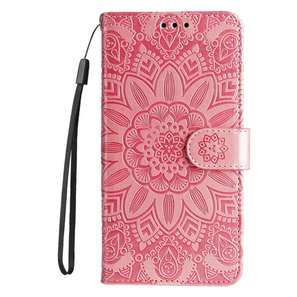 Embossed Sunflower Leather Phone Case, For vivo Y02s, For vivo Y75 4G / S10e, For vivo Y77 5G, For Xiaomi Poco C40