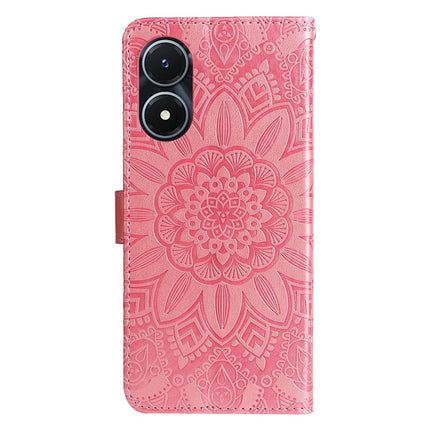 Embossed Sunflower Leather Phone Case, For vivo Y02s, For vivo Y75 4G / S10e, For vivo Y77 5G, For Xiaomi Poco C40