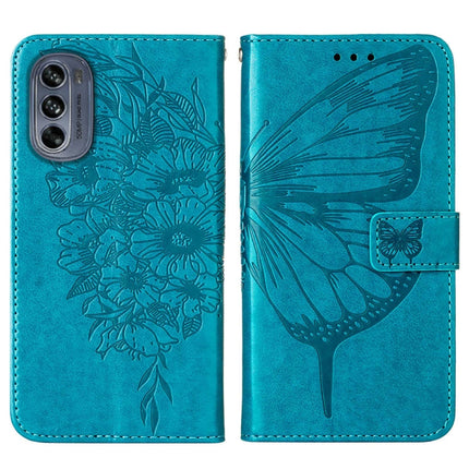 Embossed Butterfly Flip Leather Phone Case, For Motorola Moto G62 5G, For Motorola Moto S30 Pro 5G, For Motorola Moto X30 Pro 5G