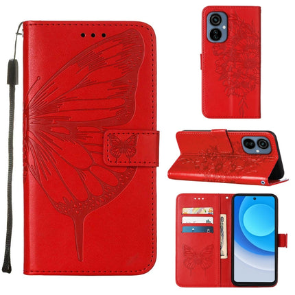 Embossed Butterfly Flip Leather Phone Case, For OnePlus 10T 5G Global, For Tecno Camon 19, For Tecno Camon 19 NEO