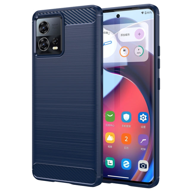 Brushed Texture Carbon Fiber TPU Phone Case, For Motorola Edge 30 Fusion/Moto S30 Pro, For Xiaomi Redmi A1