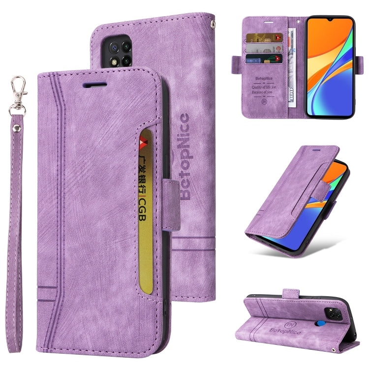 BETOPNICE Dual-side Buckle Leather Phone Case, For Xiaomi Redmi 9C, For Xiaomi Redmi 10C, For Xiaomi Redmi K40, For Xiaomi Redmi K50 Gaming