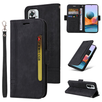 BETOPNICE Dual-side Buckle Leather Phone Case, For Xiaomi Redmi Note 10 Pro, For Xiaomi Redmi Note 11 4G, For Xiaomi Redmi Note 11 Pro 5G / 4G, For Xiaomi Redmi 9A