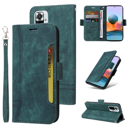 BETOPNICE Dual-side Buckle Leather Phone Case, For Xiaomi Redmi Note 10 Pro, For Xiaomi Redmi Note 11 4G, For Xiaomi Redmi Note 11 Pro 5G / 4G, For Xiaomi Redmi 9A
