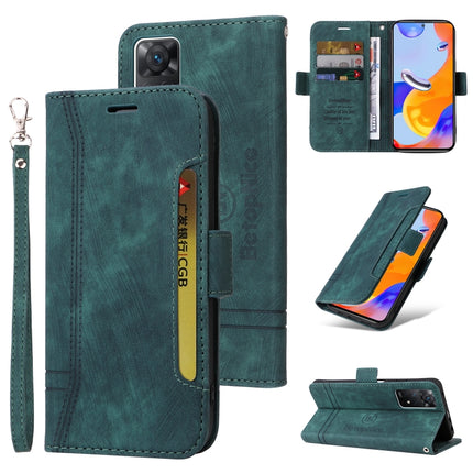 BETOPNICE Dual-side Buckle Leather Phone Case, For Xiaomi Redmi Note 10 Pro, For Xiaomi Redmi Note 11 4G, For Xiaomi Redmi Note 11 Pro 5G / 4G, For Xiaomi Redmi 9A
