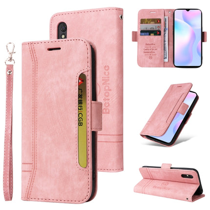BETOPNICE Dual-side Buckle Leather Phone Case, For Xiaomi Redmi Note 10 Pro, For Xiaomi Redmi Note 11 4G, For Xiaomi Redmi Note 11 Pro 5G / 4G, For Xiaomi Redmi 9A