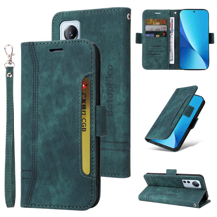 BETOPNICE Dual-side Buckle Leather Phone Case, For Xiaomi 12 Lite, For Xiaomi 12, For Xiaomi 12 Pro, For Xiaomi Poco M3 / Redmi 9T
