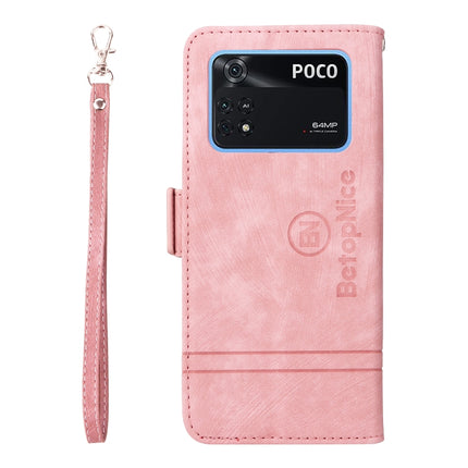 BETOPNICE Dual-side Buckle Leather Phone Case, For Xiaomi Poco M4 Pro 4G, For Xiaomi Poco X3 NFC, For Xiaomi Poco X4 Pro 5G