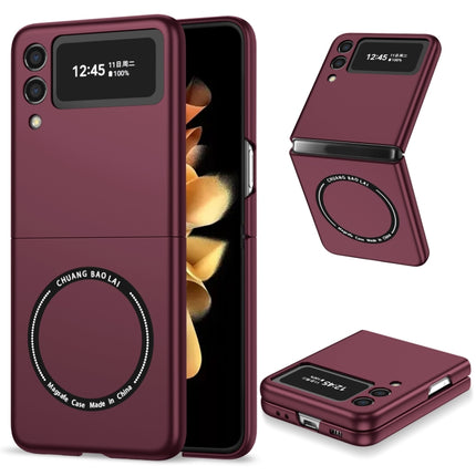 Magsafe Magnetic Folding PC Phone Case, For Samsung Galaxy Z Flip3 5G, For Samsung Galaxy Z Flip4, For Samsung Galaxy Z Fold3 5G