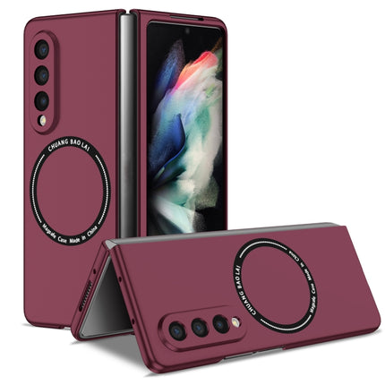 Magsafe Magnetic Folding PC Phone Case, For Samsung Galaxy Z Flip3 5G, For Samsung Galaxy Z Flip4, For Samsung Galaxy Z Fold3 5G