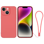For iPhone 14 / Orange Red