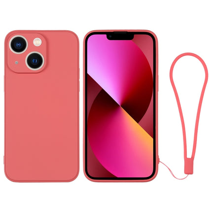 Silicone Phone Case with Wrist Strap, For iPhone 13