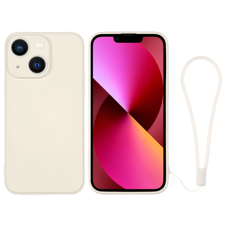 Silicone Phone Case with Wrist Strap, For iPhone 13