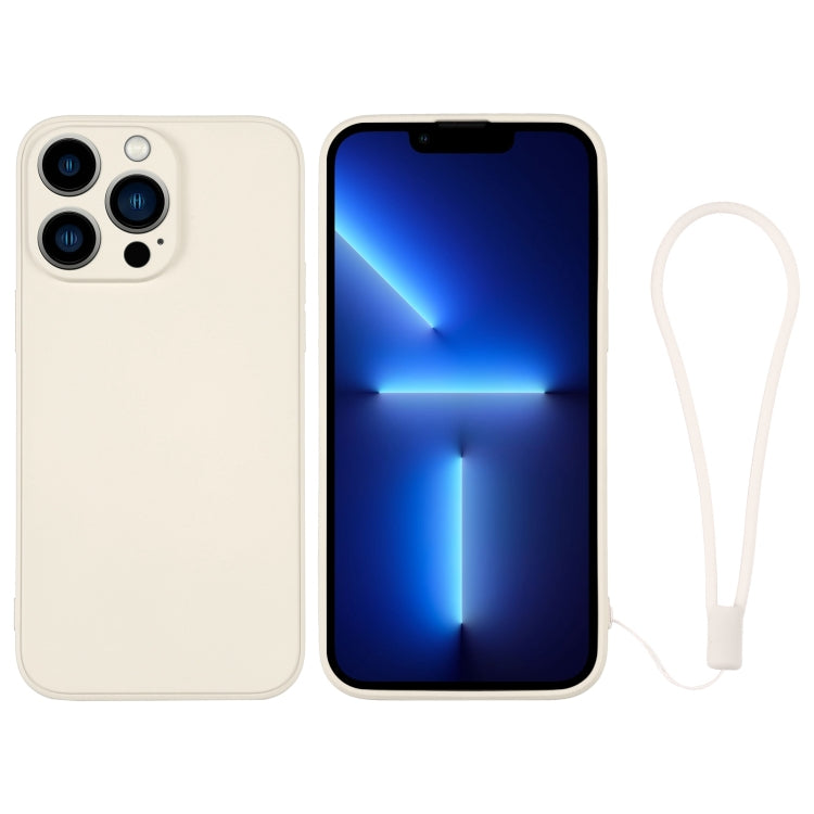 Silicone Phone Case with Wrist Strap, For iPhone 13 Pro