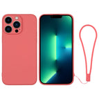 For iPhone 13 Pro Max / Orange Red