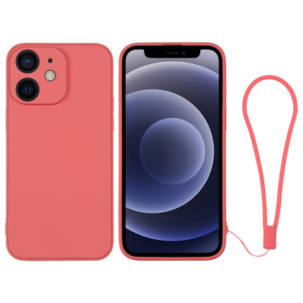 Silicone Phone Case with Wrist Strap, For iPhone 12 mini