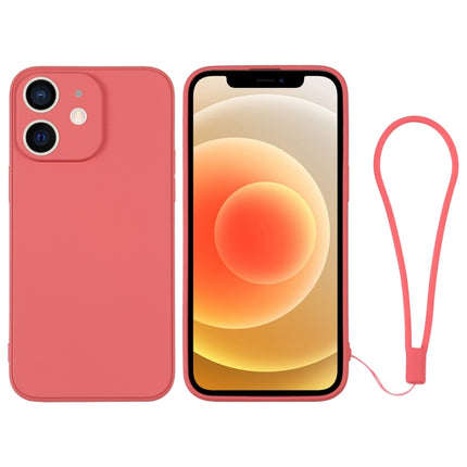 Silicone Phone Case with Wrist Strap, For iPhone 12 mini, For iPhone 12