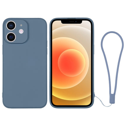 Silicone Phone Case with Wrist Strap, For iPhone 12 mini, For iPhone 12
