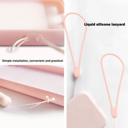 Silicone Phone Case with Wrist Strap, For iPhone 12 Pro Max