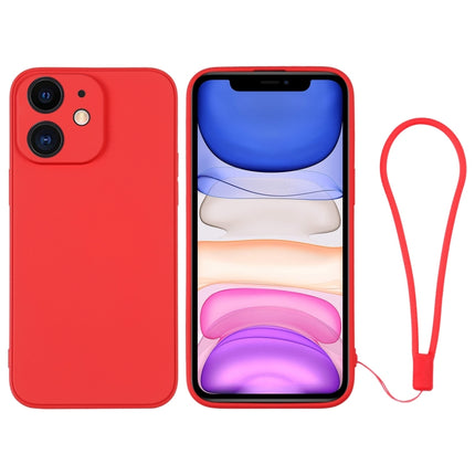 Silicone Phone Case with Wrist Strap, For iPhone 11