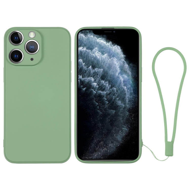Silicone Phone Case with Wrist Strap, For iPhone 11 Pro