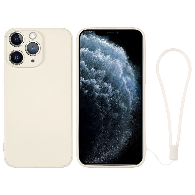 Silicone Phone Case with Wrist Strap, For iPhone 11 Pro
