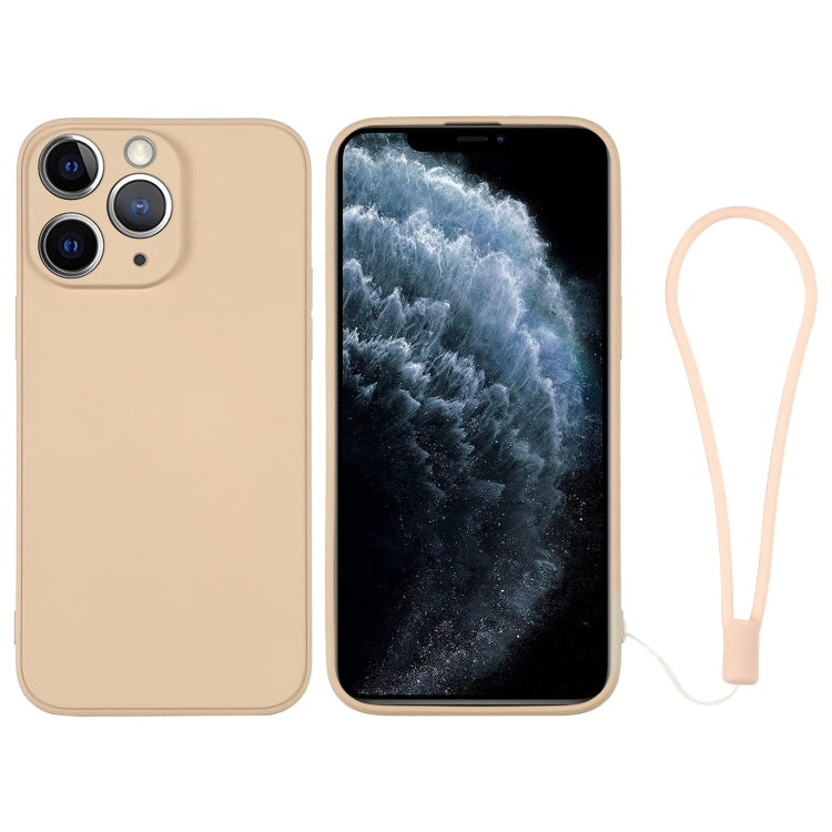 Silicone Phone Case with Wrist Strap, For iPhone 11 Pro