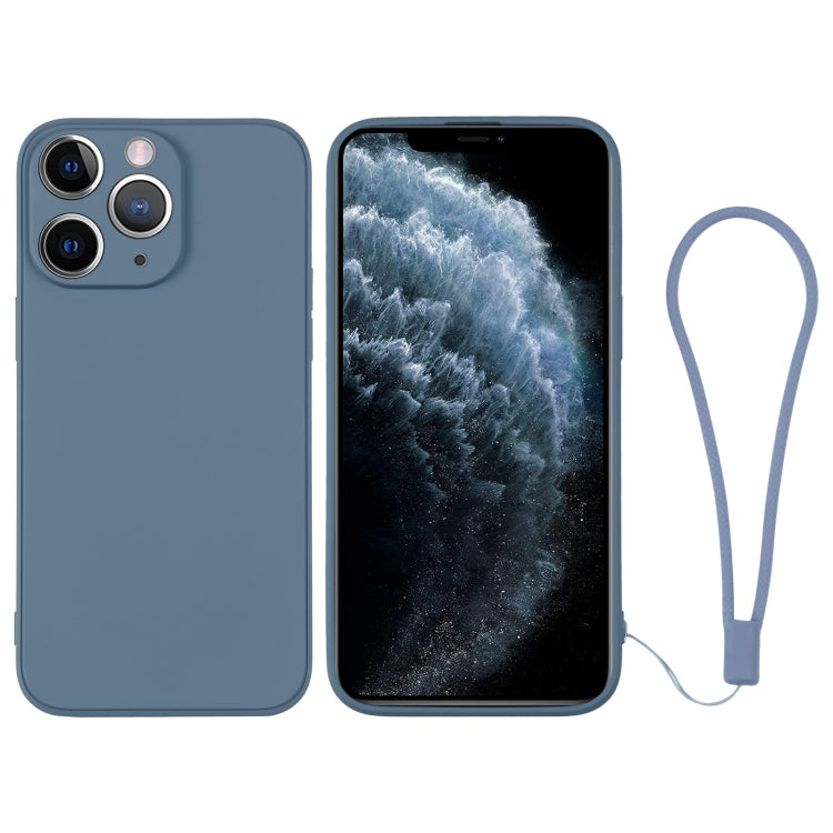 Silicone Phone Case with Wrist Strap, For iPhone 11 Pro